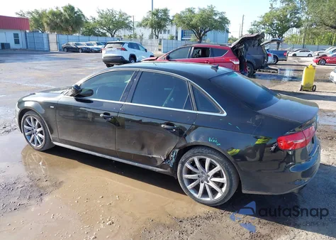 2014 Audi A4 2.0T Premium z USA, uszkodzony, nr VIN WAUDFAFL8EN019698